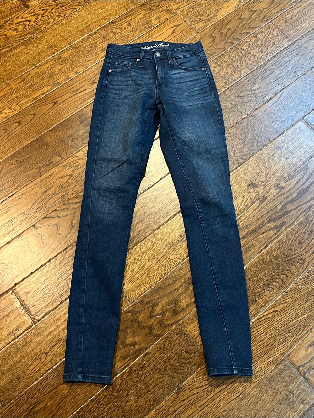 Universal Thread High Rise Dark Indigo Skinny Jeans
